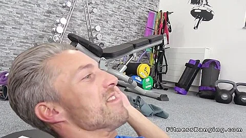 Hot Busty Babe Bangs Her Fitness Coach