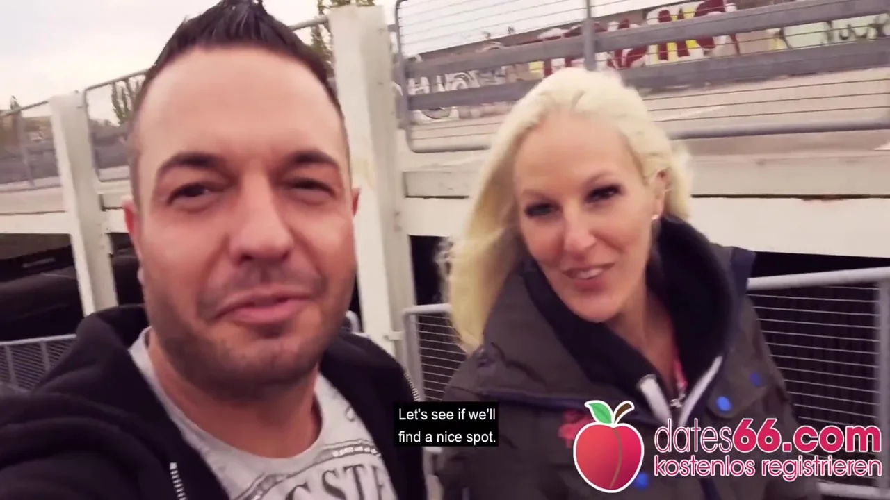 Naughty In Public: Guy Fucks 2 Milfs In The Middle Of The City