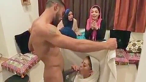 Bachelorette party cheating Muslim girl
