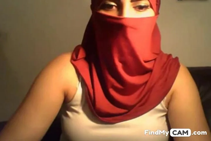 Hijab Wearing Girl Flashes Tits Ass And Pussy