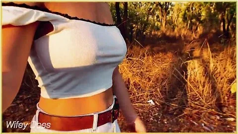Amateur Wife Outdoor Public Big Tit Flashing Exhibitionist - Milf Big Tits