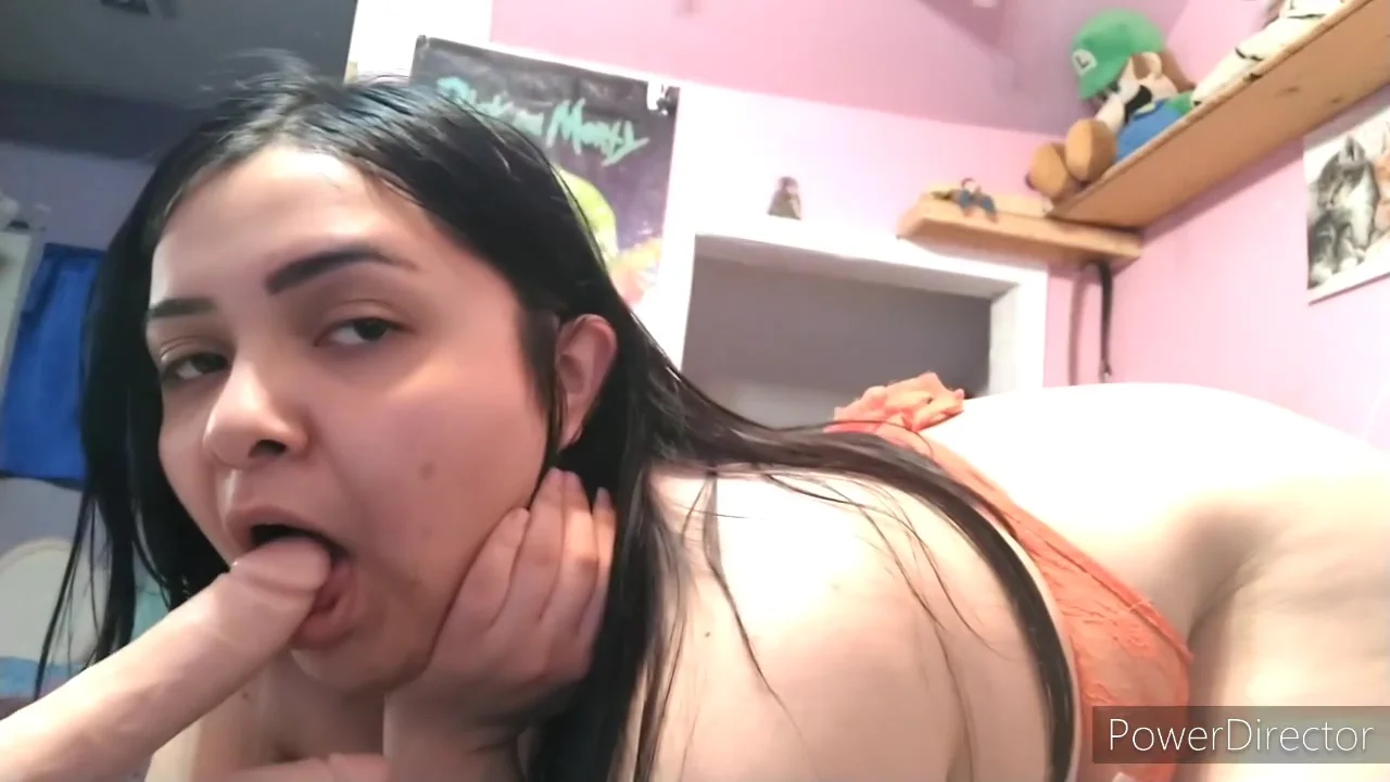Latina teen 18+ Playing With Dildo Toy