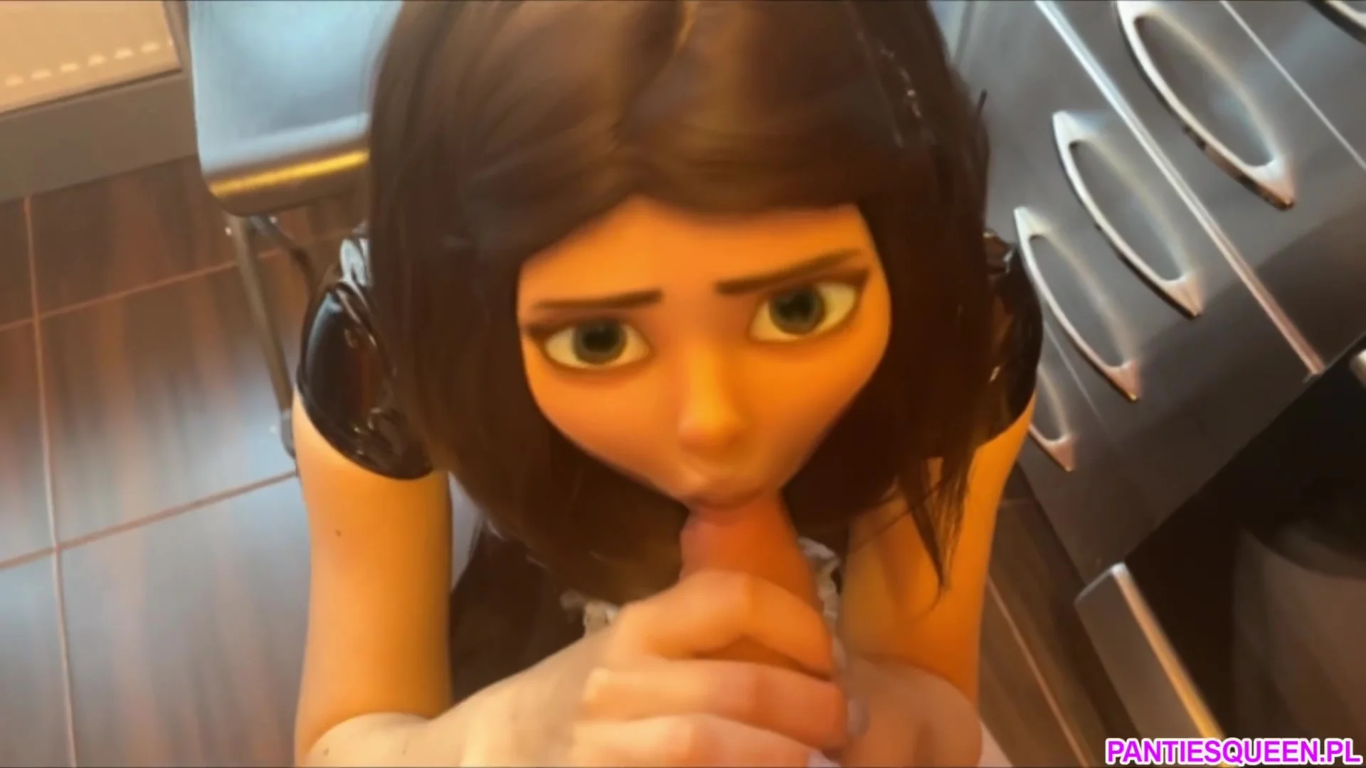 I Could Not Resist And Fucked Young Maid In Her Juicy Pussy In The Kitchen