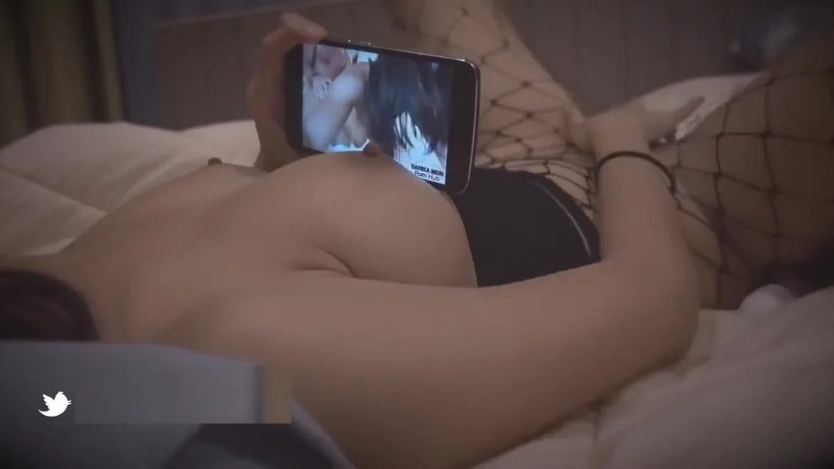 .O.V Masturbate with porn