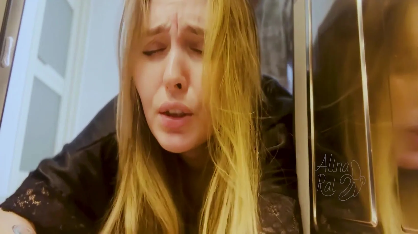 Family Therapy And Alina Rai - Stepmom Got Stuck In The Dishwasher, I Decided To Fuck Her 8 Min