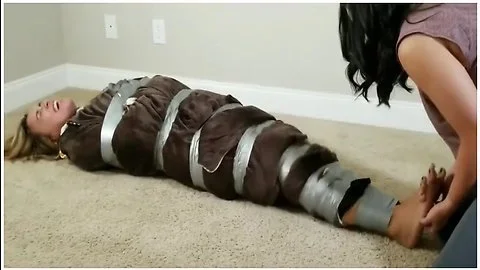 Megan Jones - Mummified Tickling
