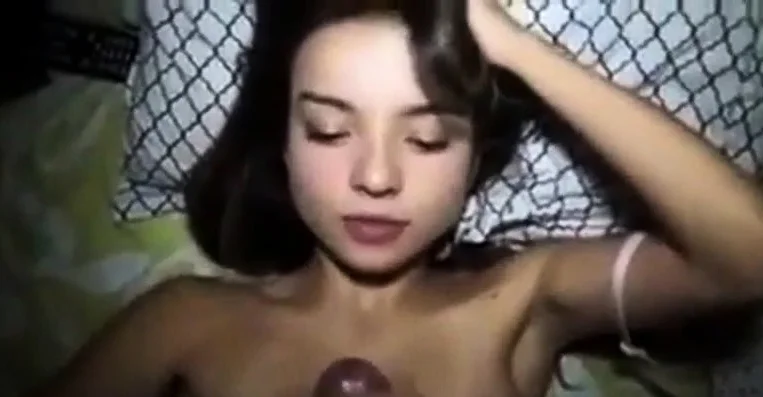 Cute girlfriend handjob