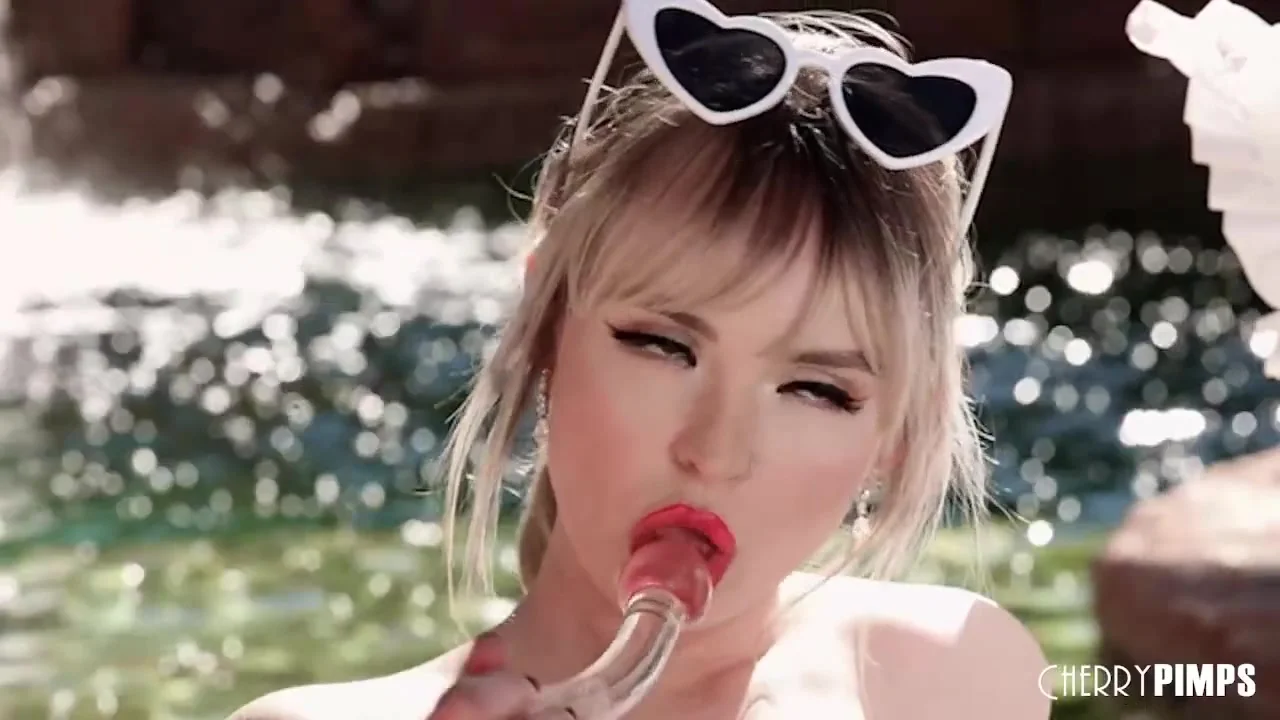 Real Tits Bouncing Lilly Bell Cherry of the Year Solo Blonde Masturbating Outside in Bikini