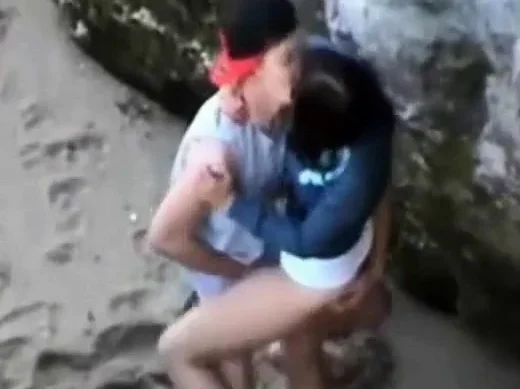 Young couple doggystyle