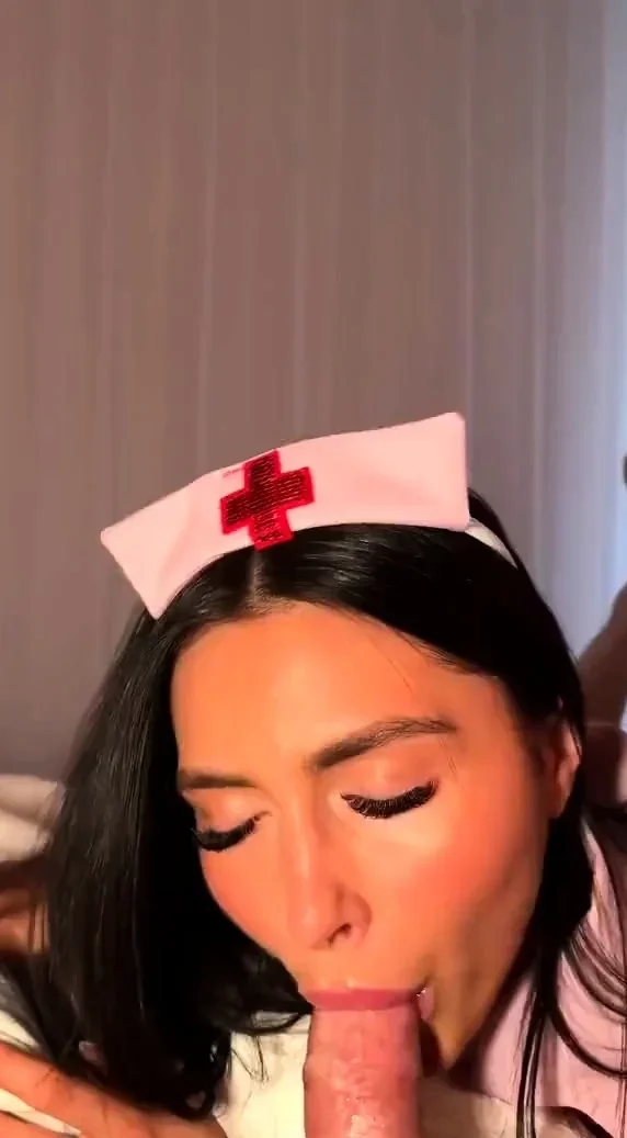 Caryn Beaumont Nurse Cosplay Butt Plug OnlyFans Video