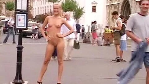 Sophie Moon bare in Public