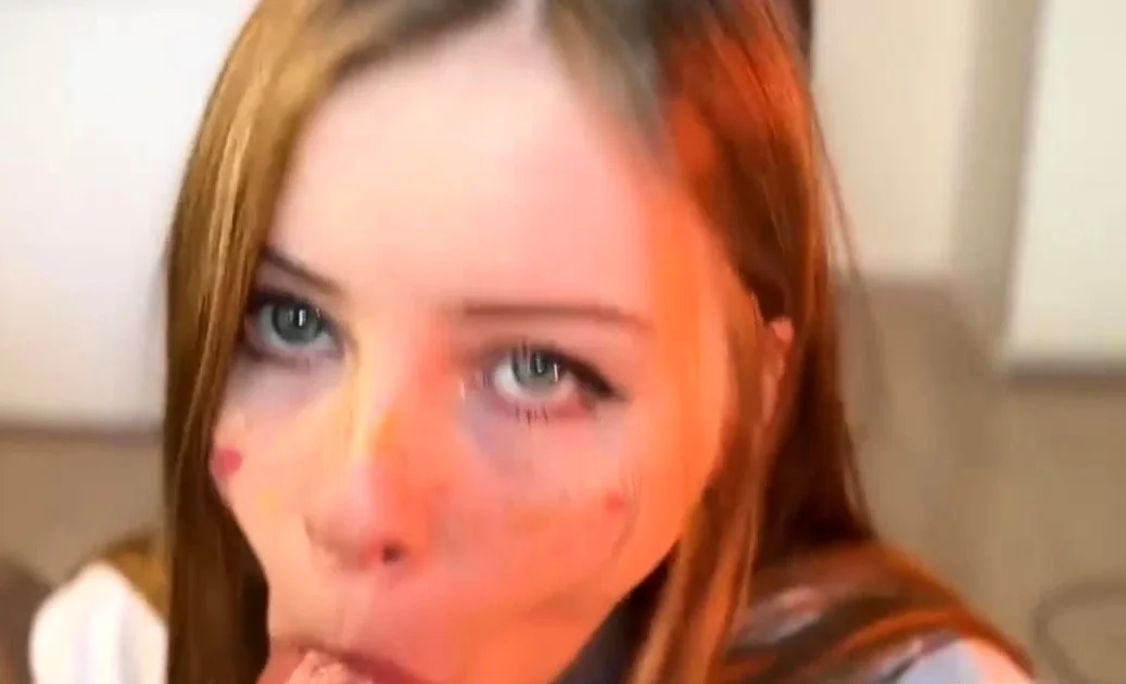 Anime Girl Gets a Facial and Mouth Cumshot