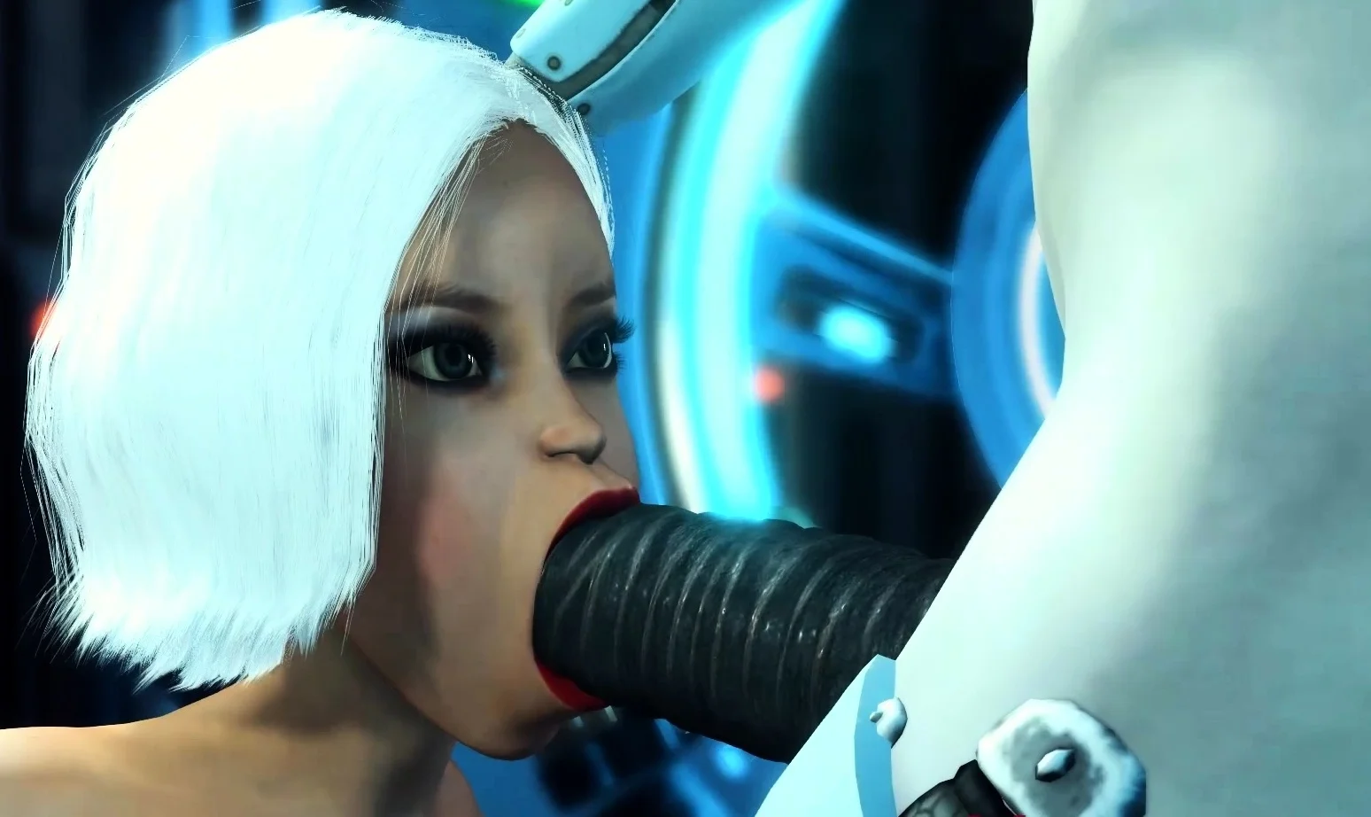 Sex cyborg futa gederation 7 Super fuck system in sci-fi lab