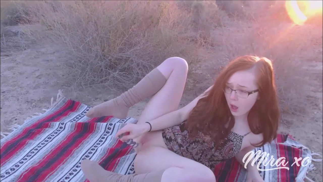 Miraxo - Outdoor Desert Solo Masturbation