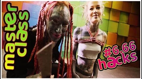 Lily Lu And Petite Blonde In Shibari Tutorial - & Tricks And Hacks - How To Bondage Masterclass