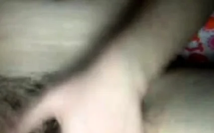 Hairy Unshaved Young Whore Rubs Her Pussy For WebCam!!!