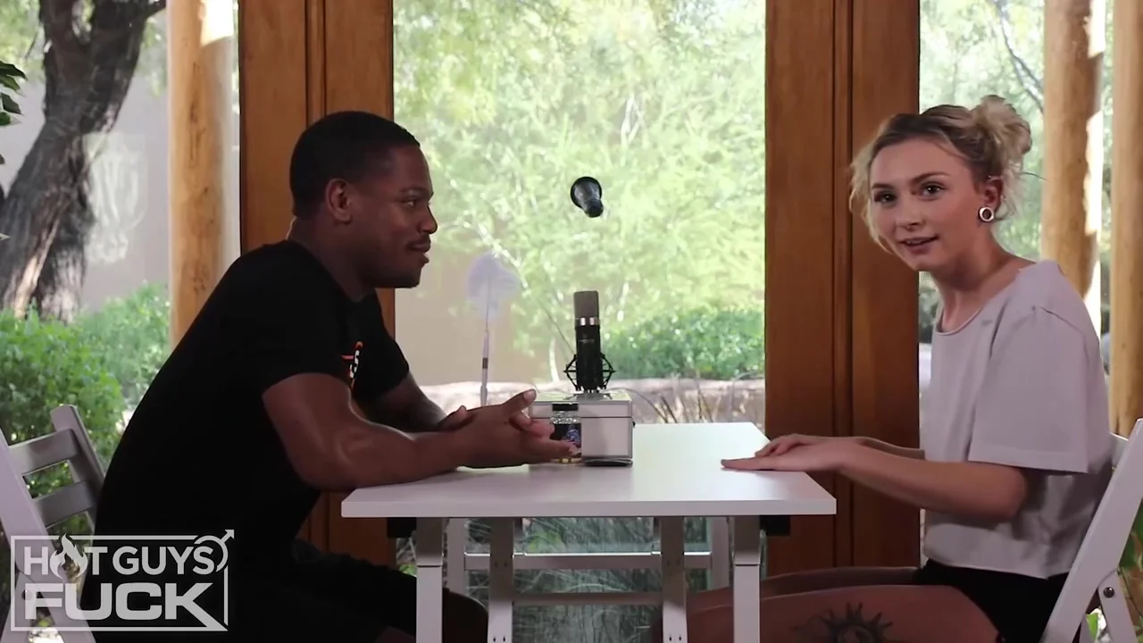 Russel West knows that Clara Fargo likes black dicks and wants to give her one