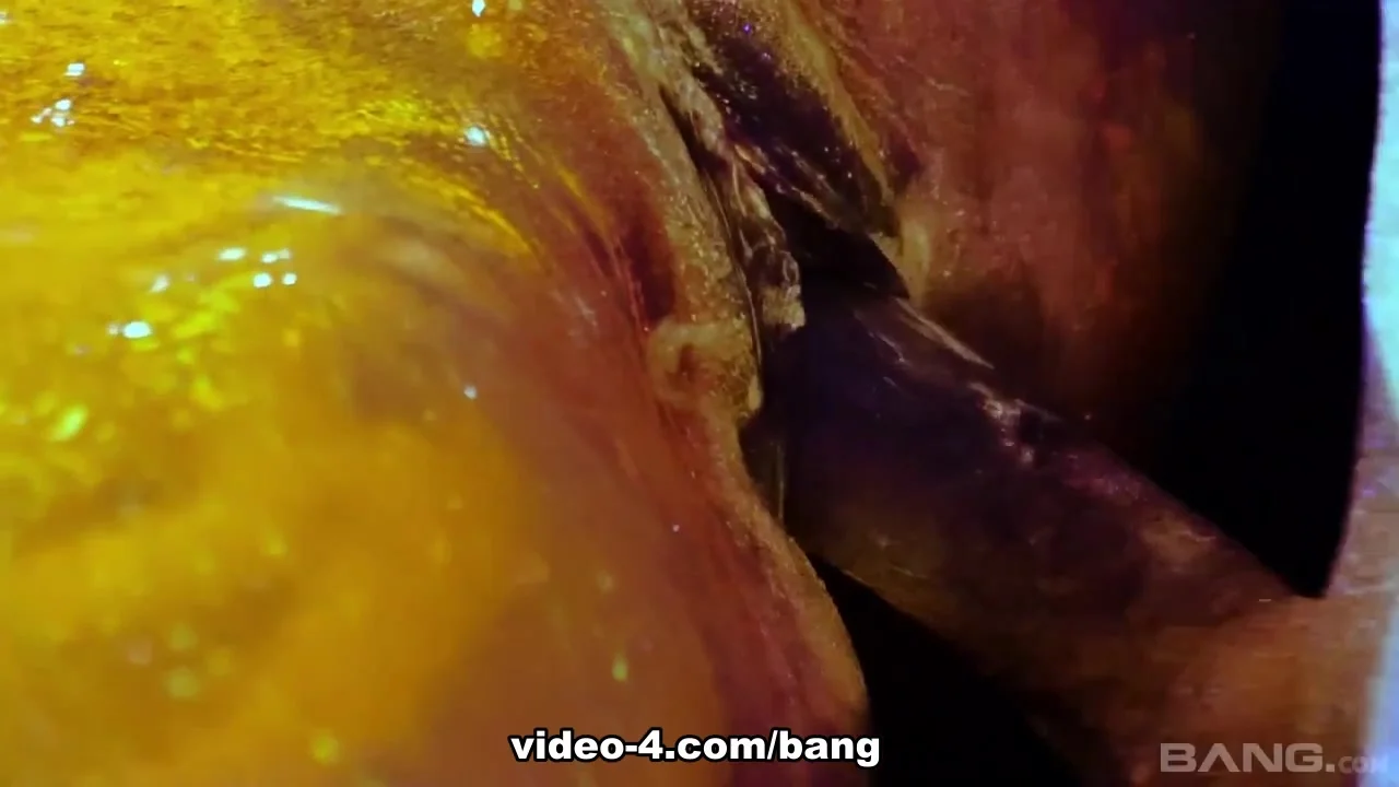 Charli Red fucks a forest god in a glow in the dark night scene - BANG!