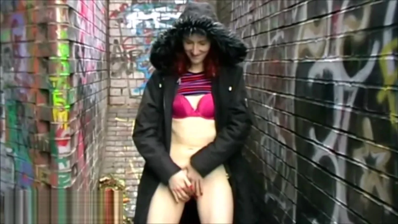 Redhead exhibitionist Monicas public masturbation and amateur milf public