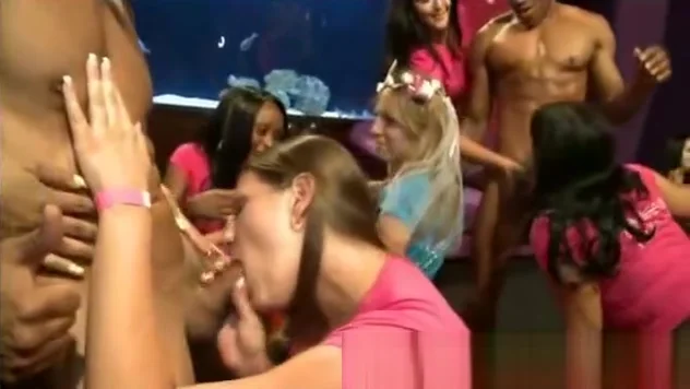 Cfnm hen ht gone wild and out of control