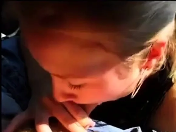 Very cute girl and nice blowjob In The Car