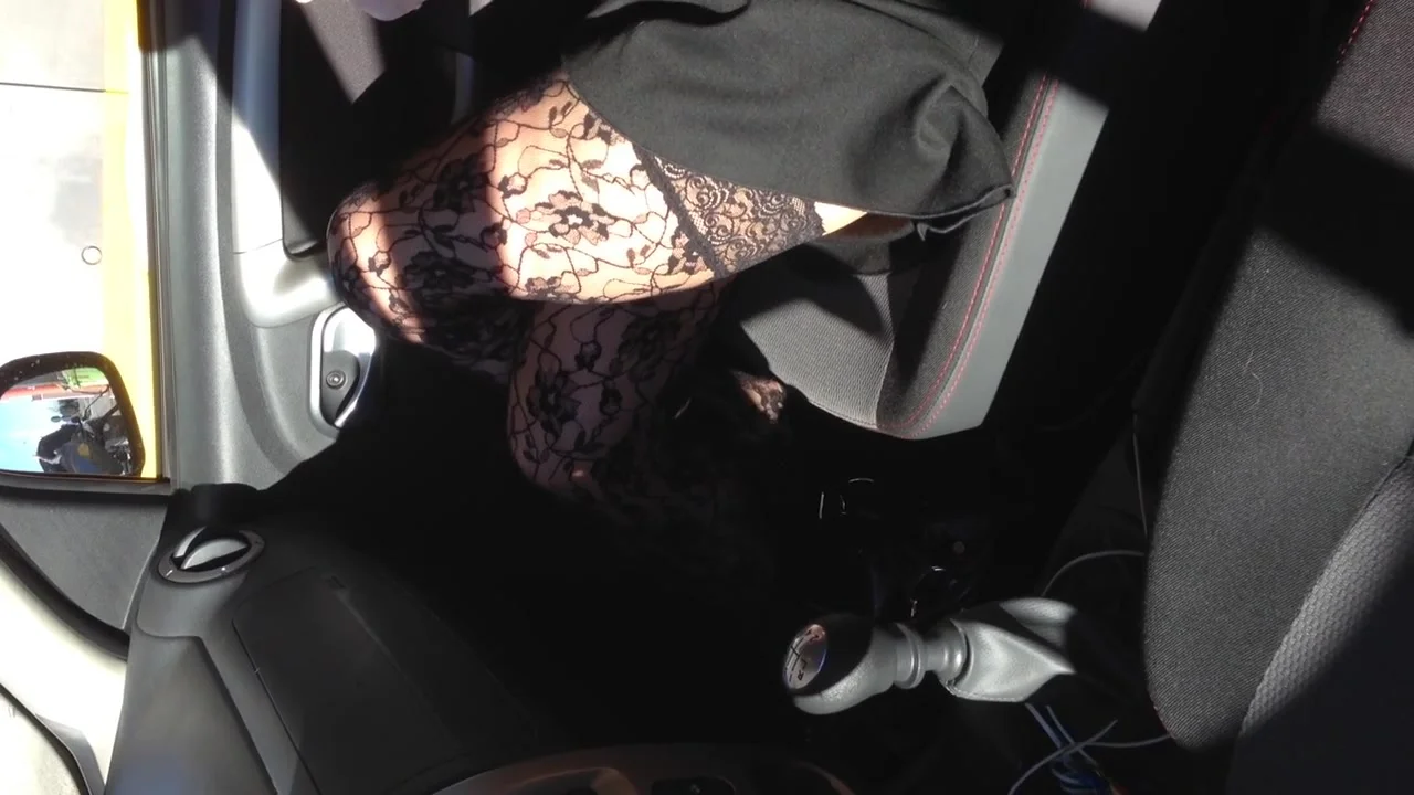 wife in my car