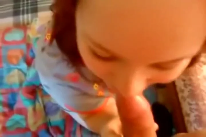 Real Ginger Wife Gives Head & Swallows