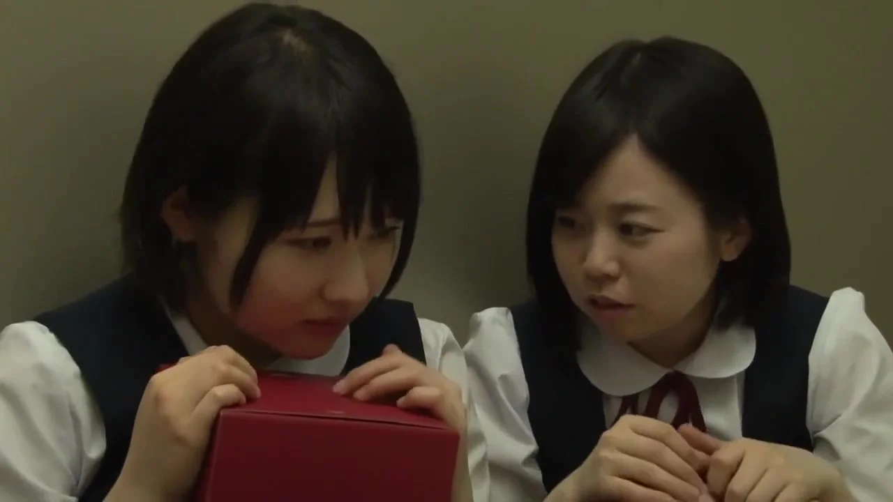 Japanese students 18+ Stuck In Elevator