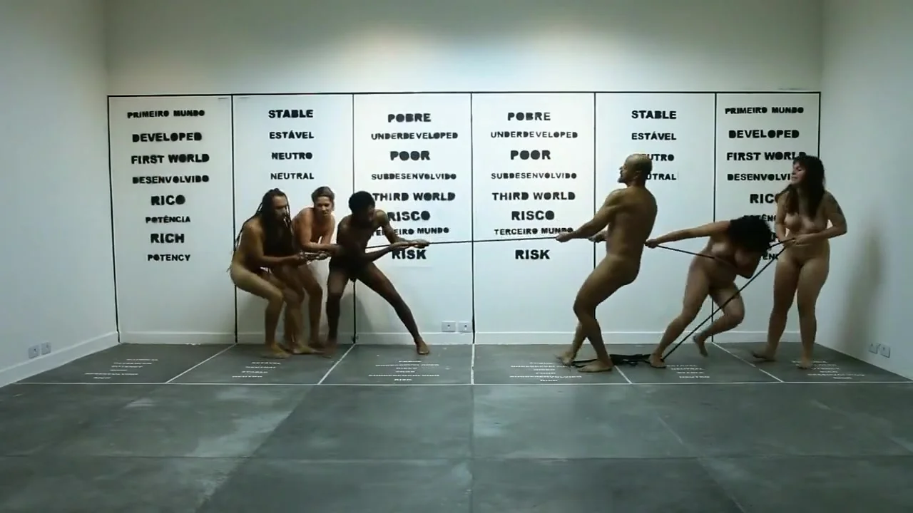 Naked on Stage 156 Polina Nascimento Cabo De Guerra