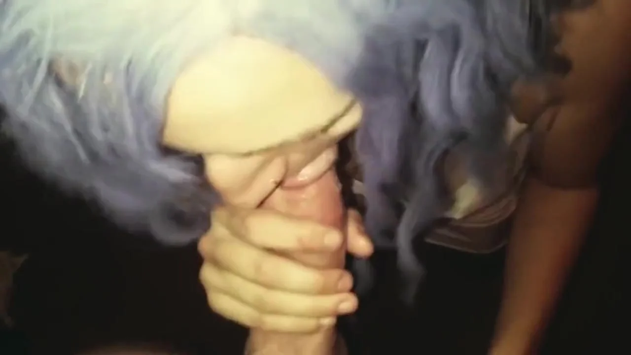 Step Sister Gives Deepthroat Blowjob