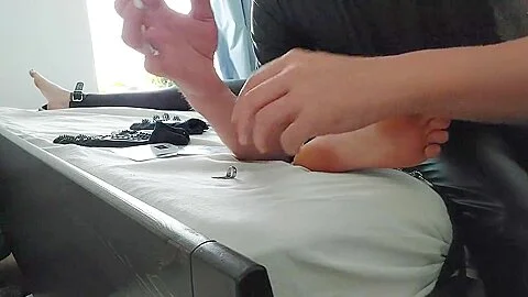 Tickle Torture For Scarlett - Tickle Toy Testing From The Foot Fetish Store (sextoy Testing)
