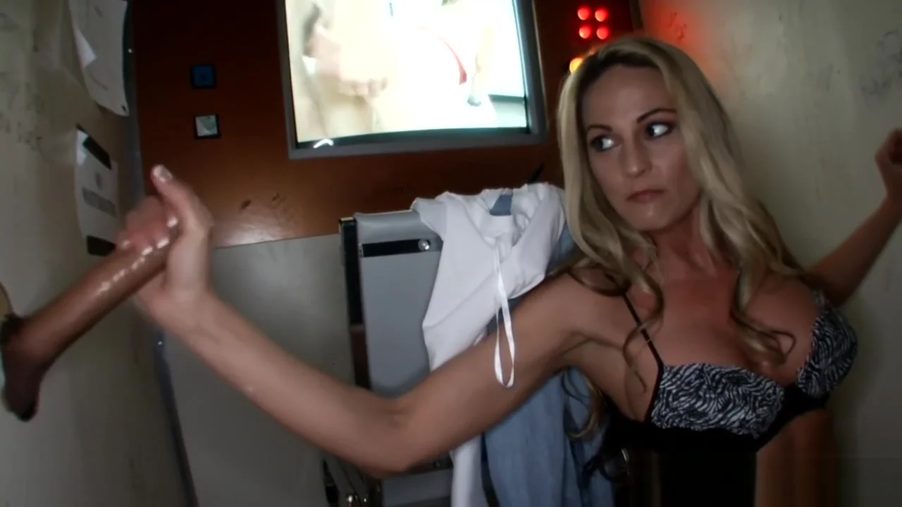 Busty gloryhole babe railed in shavedpussy
