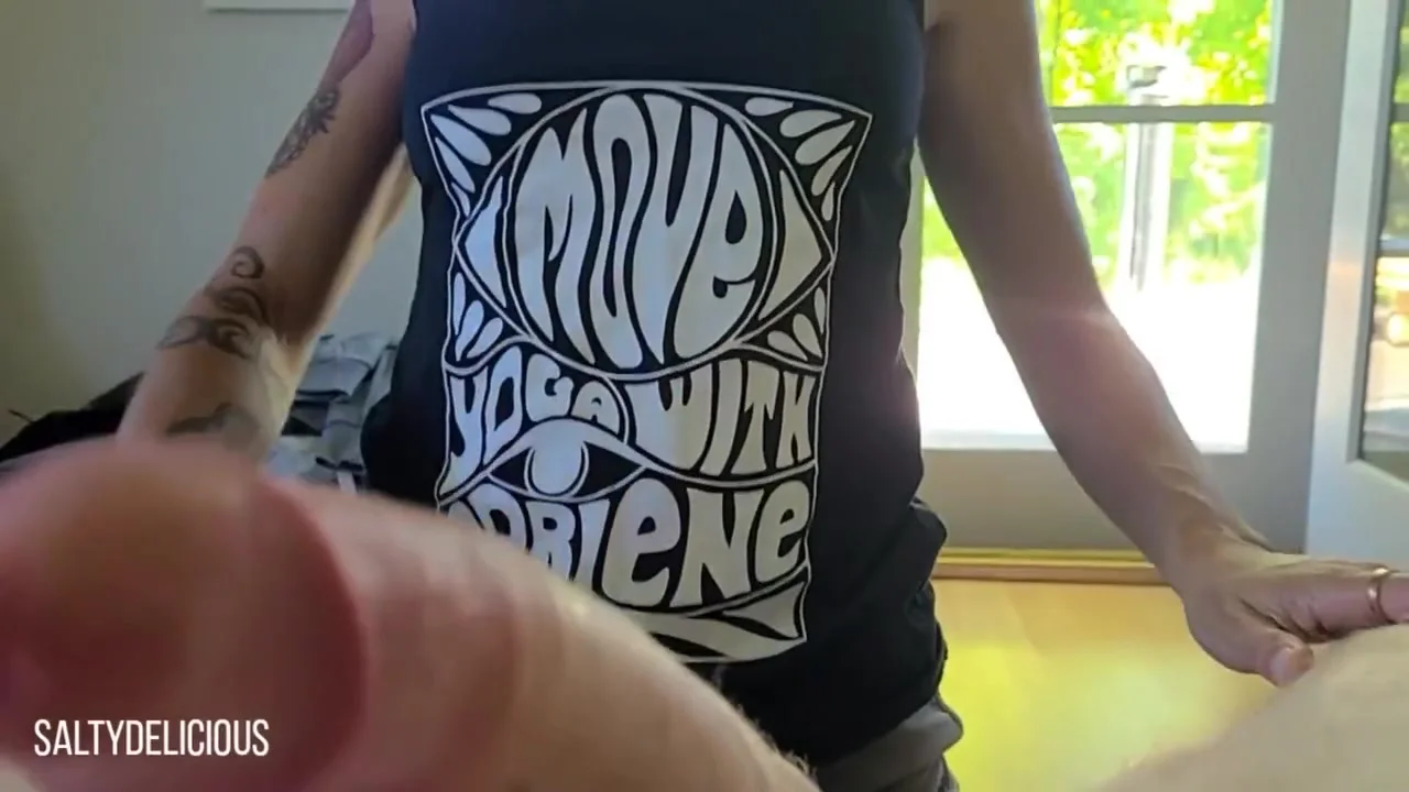 My Yoga Instructor Sucks And Fucks My Hard Cock Right After Class- Amateur Saltydelicious