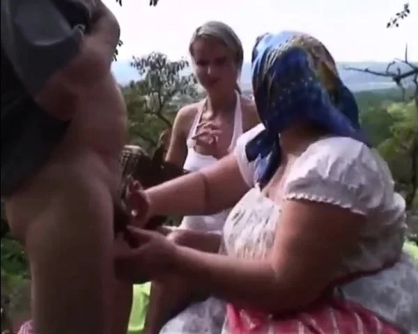 Grandpa is allowed to fuck young blonde girl from his girl