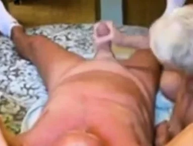 American Granny Wanks Hubby