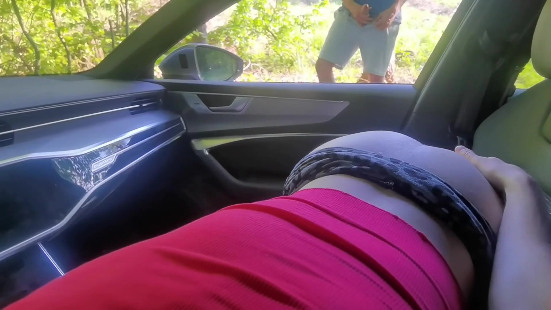 Blowjob In Car - Stranger Caught And Watched Us