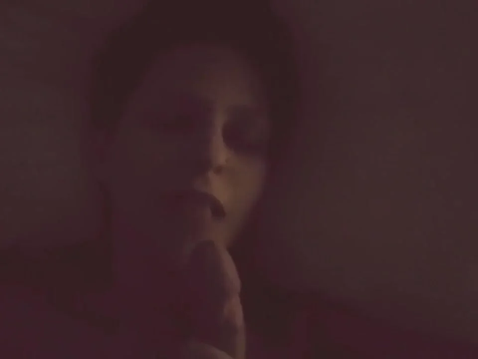 Housewife enjoys tasting cock and gets surprise yummy facial