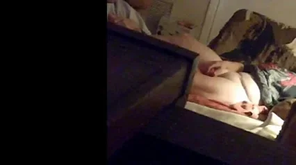 wife masturbating while watching porn IP cam