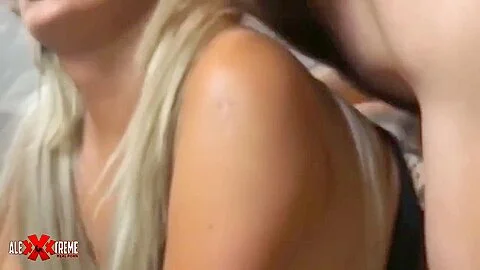 Sharon & Alexxxtreme Big Ass Latina Fucks Delivery Guy