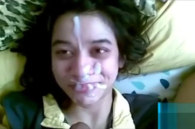 Young Indian teen 18+ lets big Step brother bust his load on her face