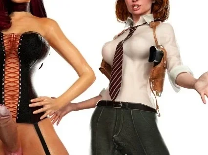 Big Dicked Futanari Fantasy 3D