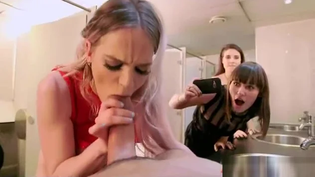 Carly Club Slut Public Toilet