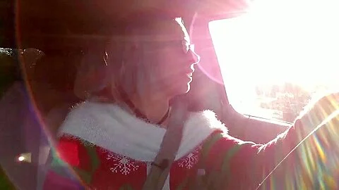 Holiday Car Masturbation