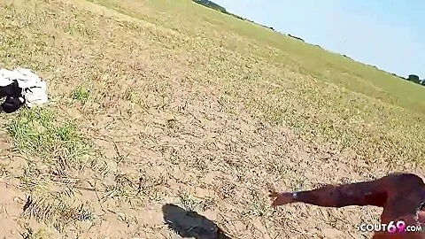 Real German Outdoor Ffm 3some - Mature Couple Have Sex With
