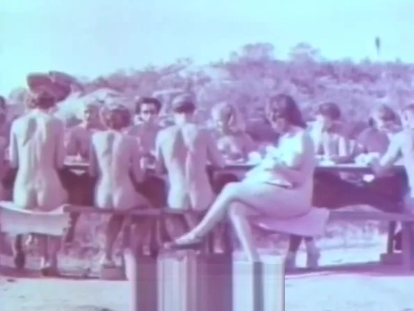 Outdoor Nudists Enjoying Naked Lifestyle (1950s Vintage)