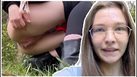 18yo Outdoor And Public Mix. Masturbation And Pissing