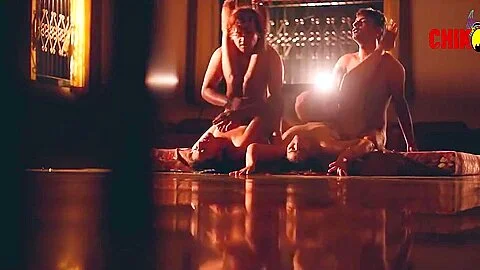 Gang Bang Foursome 2x2 And Lesbian Milfs