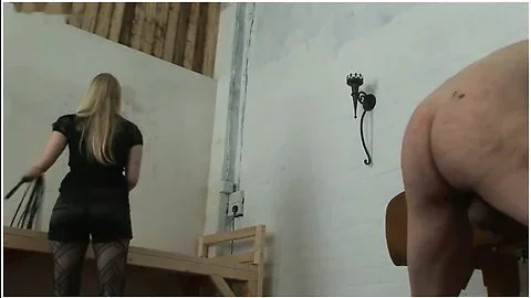 Femdom whipping punishment
