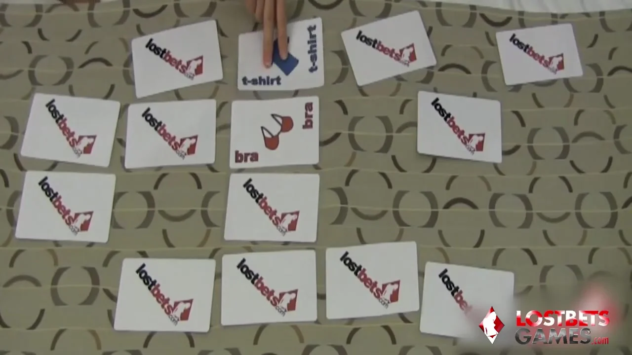 3 College Girls Play a Game of Strip Memory
