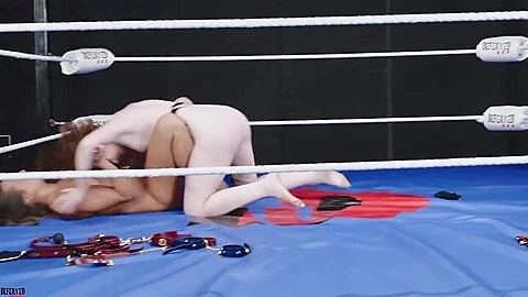 teen 18+ Vs Sexfight For Humiliate The Loser With Lara Lee And Lottie Magne